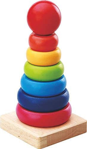 New Rainbow Tower Educational Wooden Toy