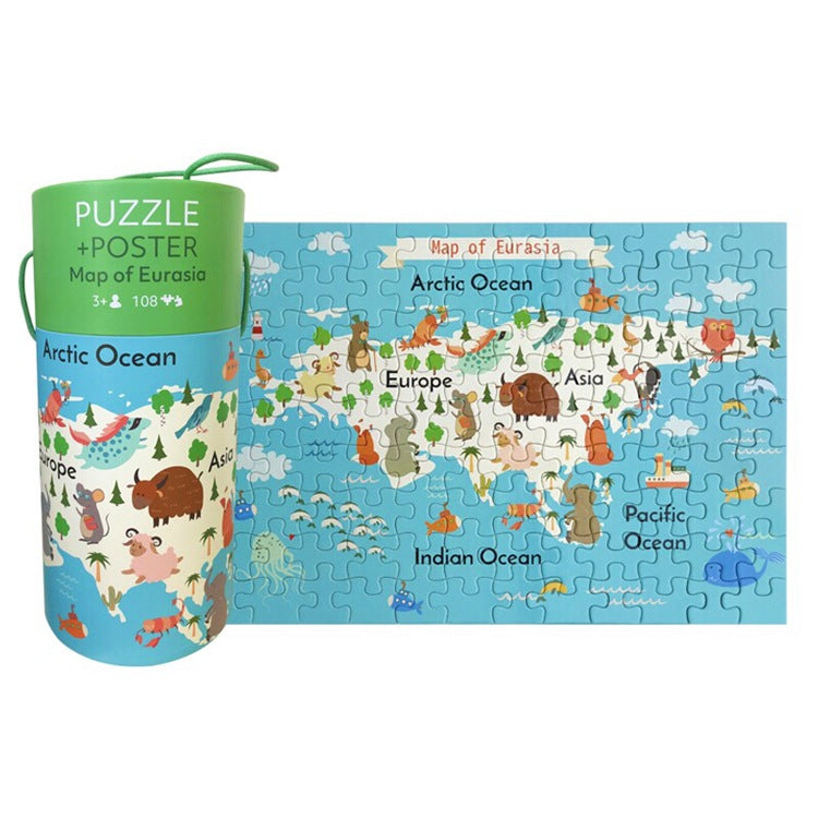 Puzzle of Map