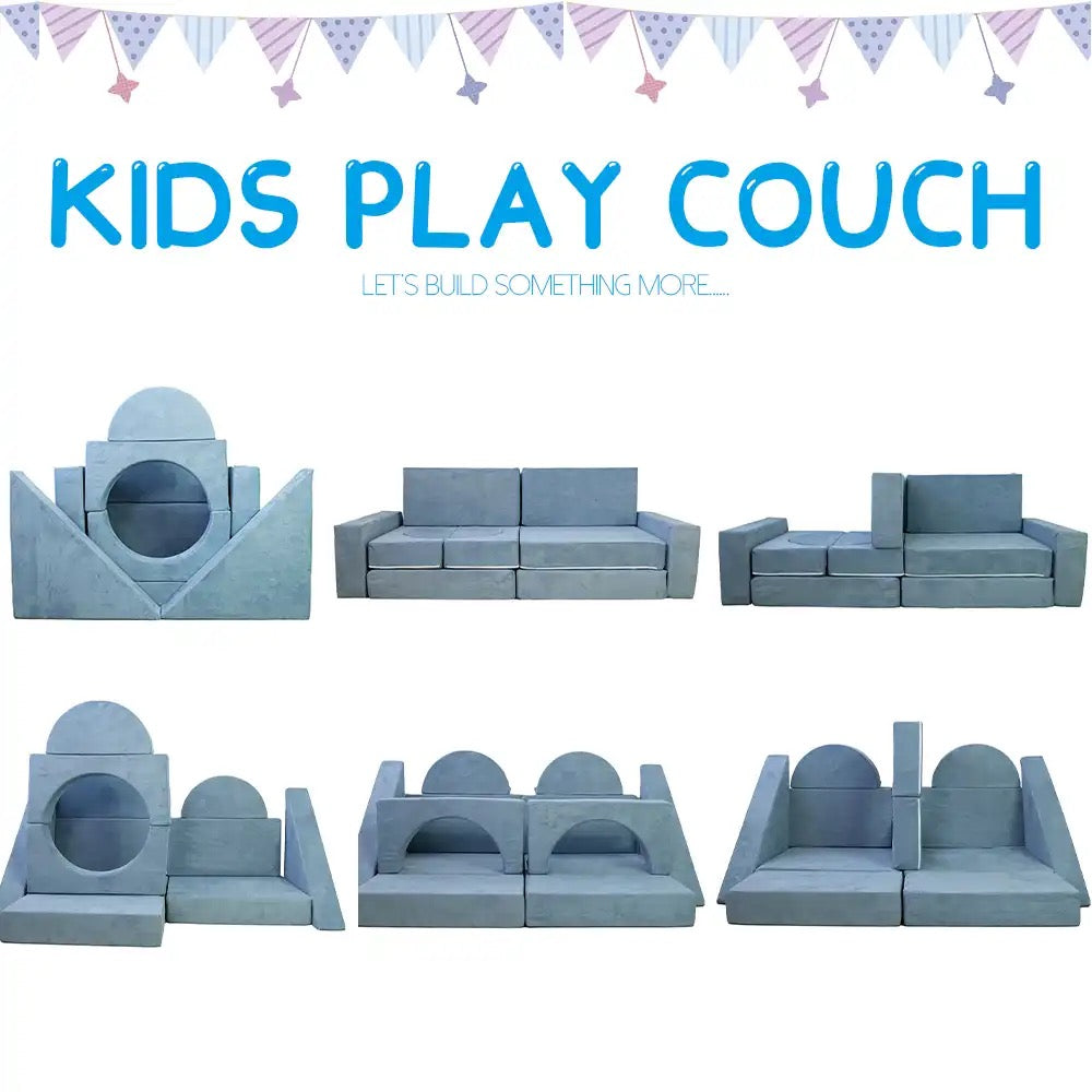 Sofa play couch sofa sets - Little Star fun Bundle-12pcs play pillow