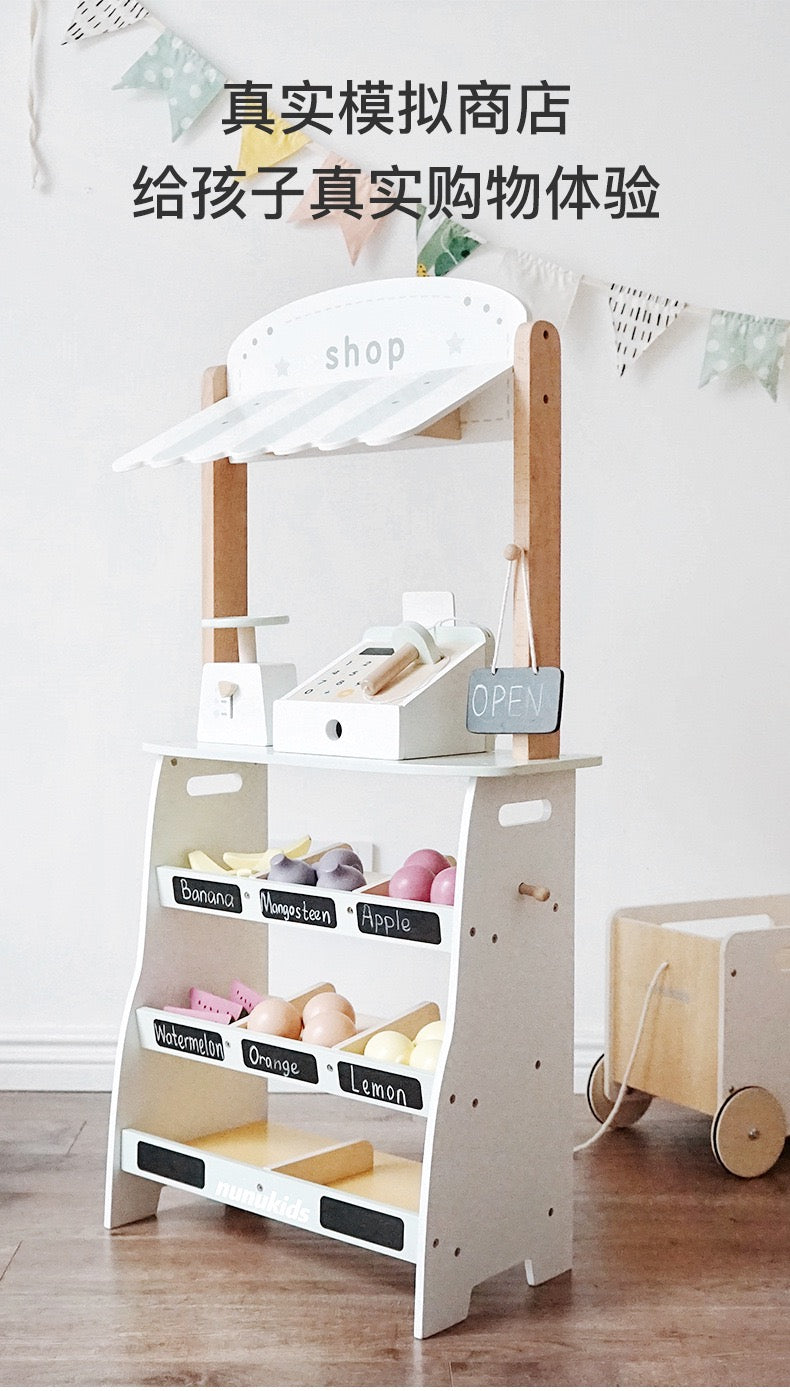 Fruit shop with Shop cart