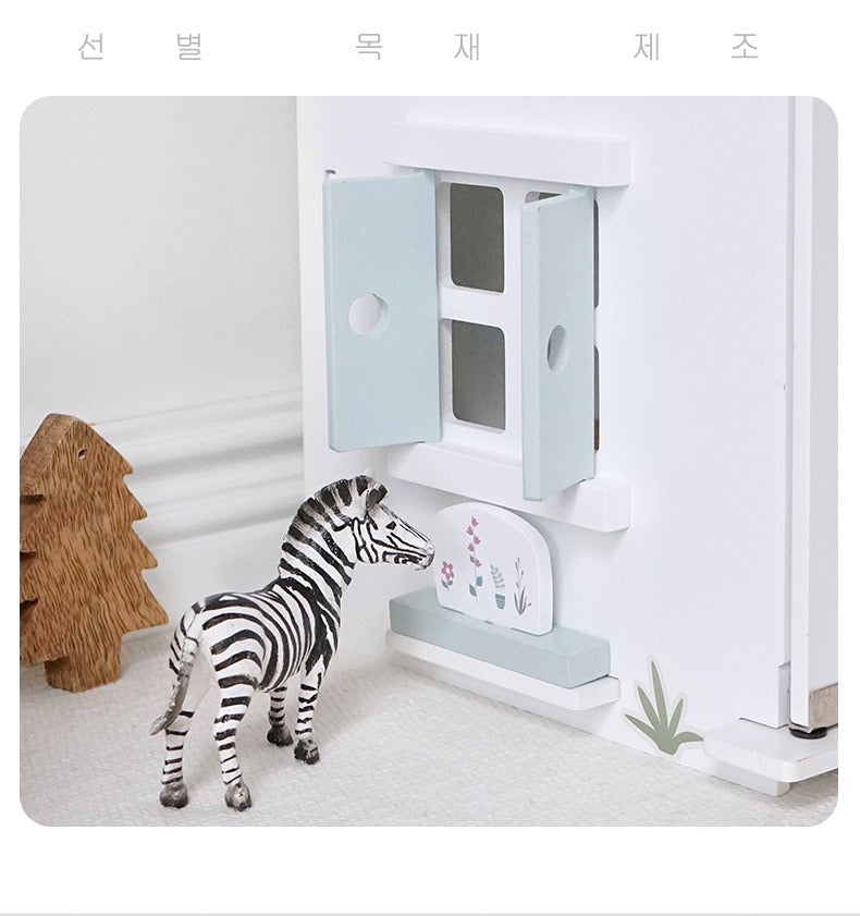 Wooden Doll house-white