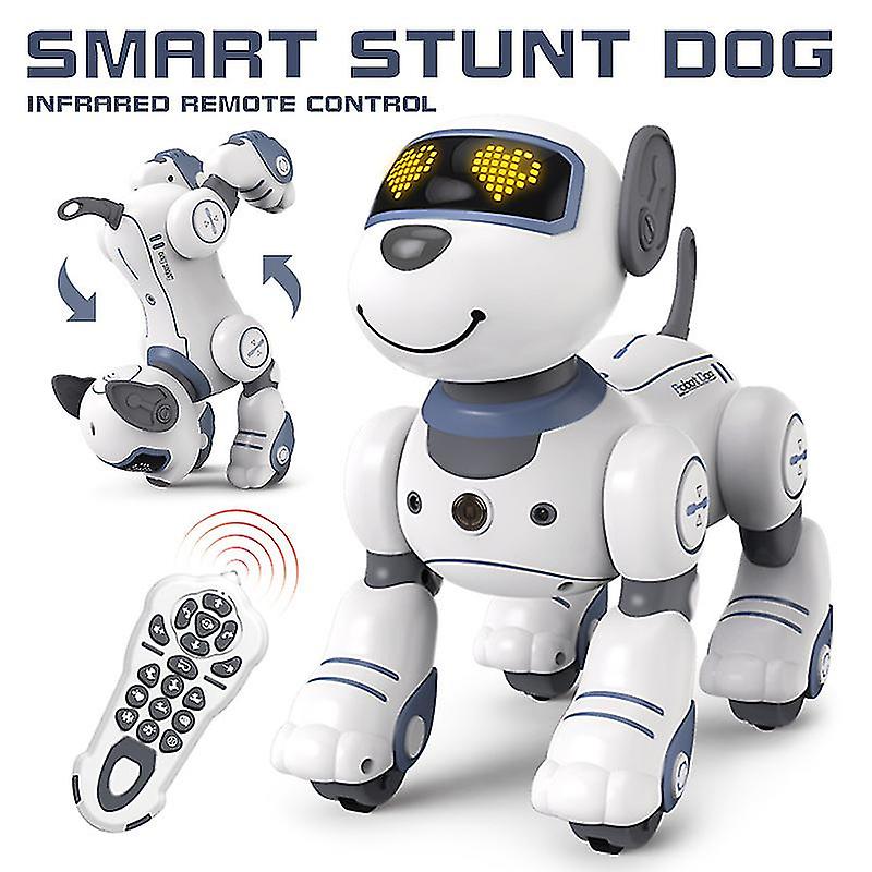 Wireless Intelligent Remote Control Robot Dog Electronic Dancing Pet Music Educationa