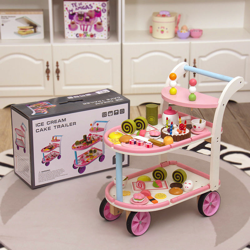 Kids Ice Cream Cart Wooden toy