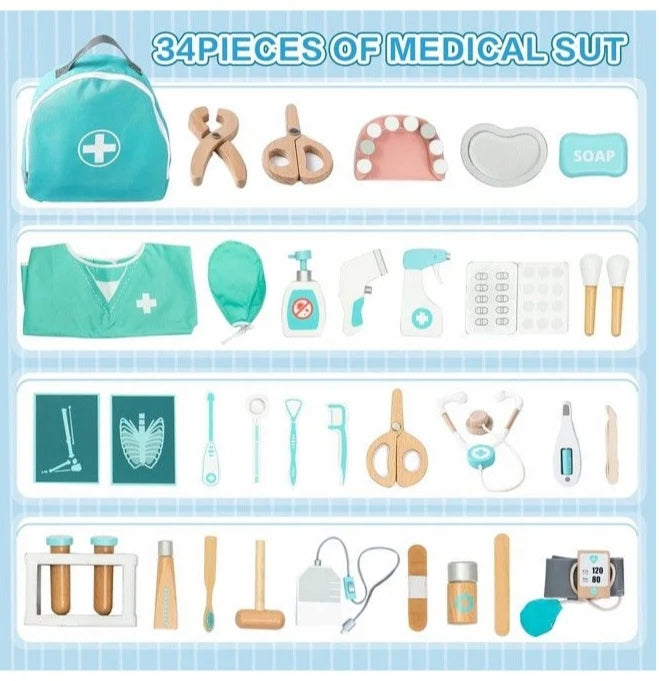 Doctor's kit play set ages 3Y+