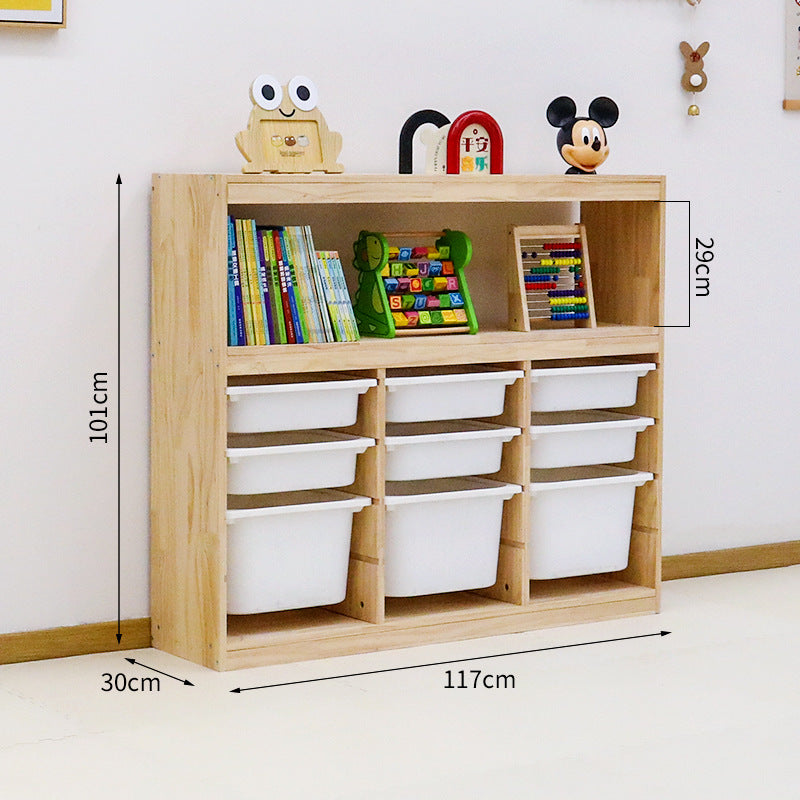 Wooden Toy Storage 4x3