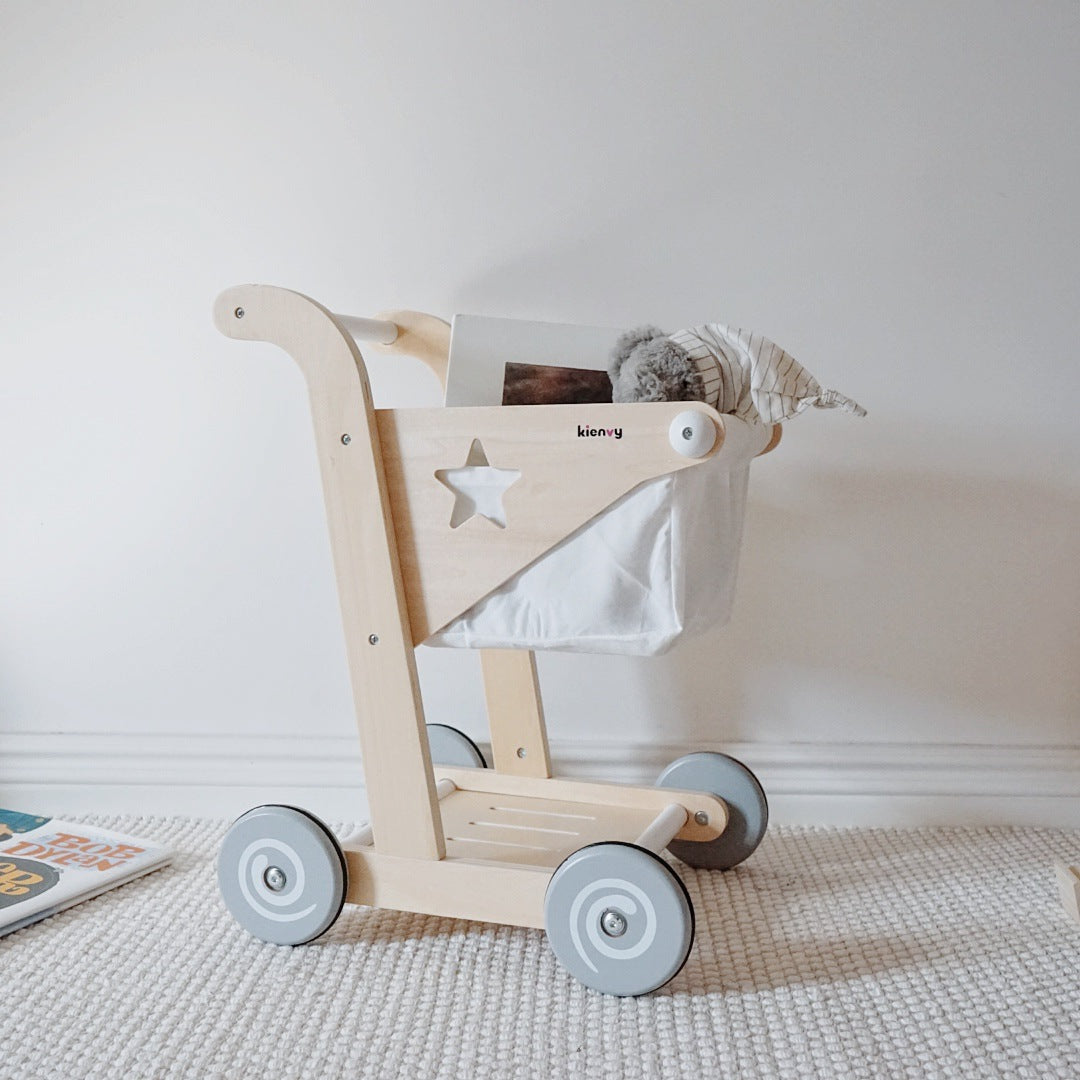 Shopping cart baby walker