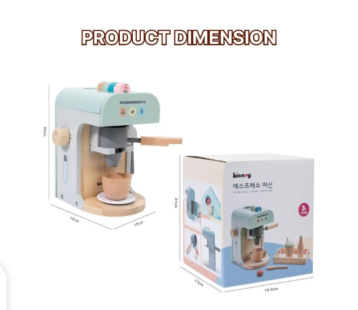 Kienvy Espresso Coffee Machine  Ages 3+