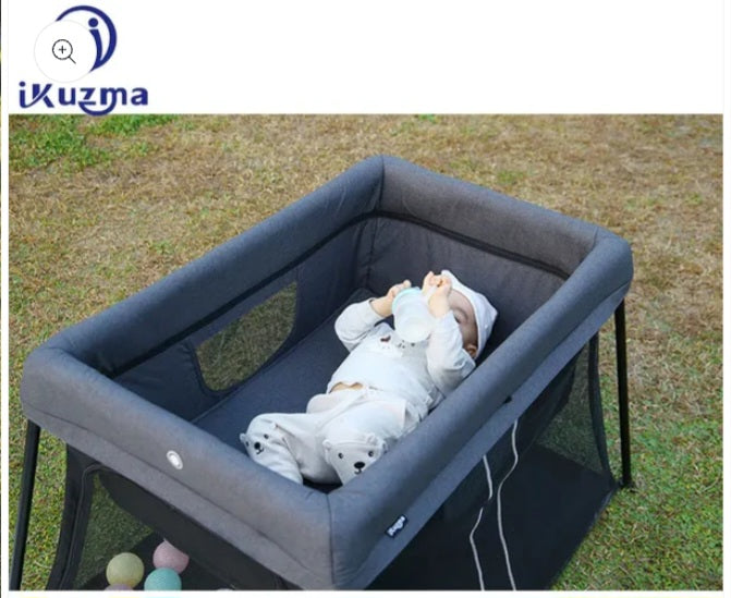 Foldable Playpen Bed Cot Travel