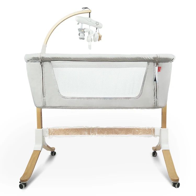 Baby Bassinet, Bedside Sleeper, Playpen, Easy Folding Portable Crib