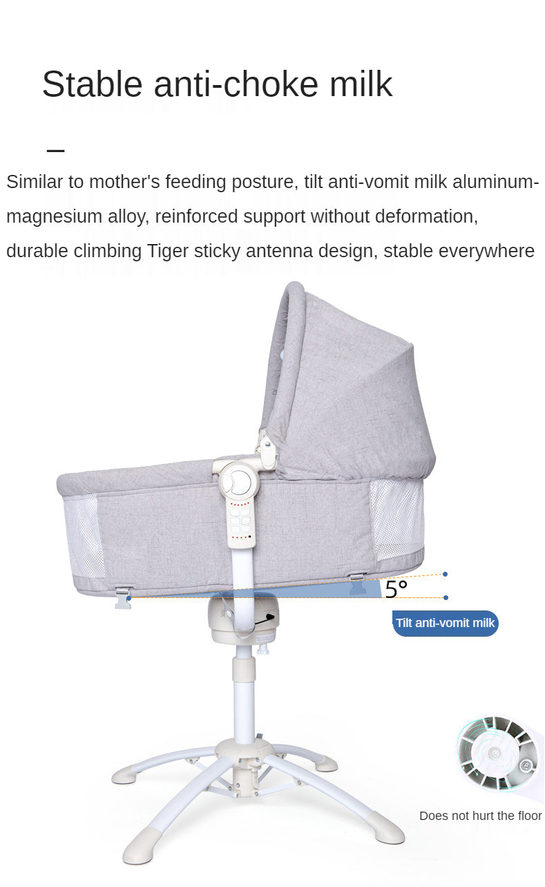 European-style 3 In 1 dining chair lift cradle lift baby crib